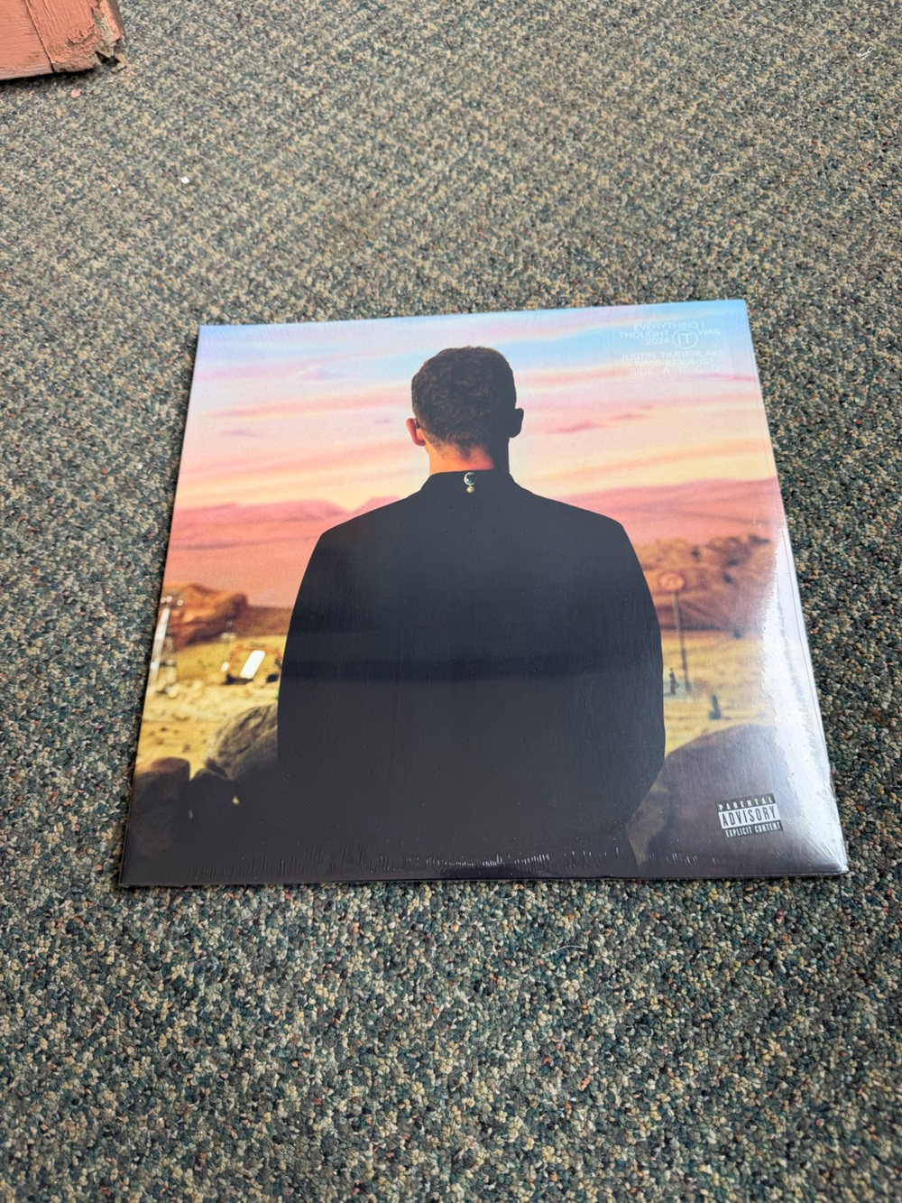 New Sealed Justin Timberlake Everything I Thought It Was Vinyl Record